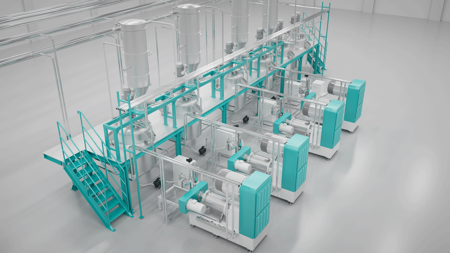 Bead Mill Silicon-Carbon  Anode Production Line Solution